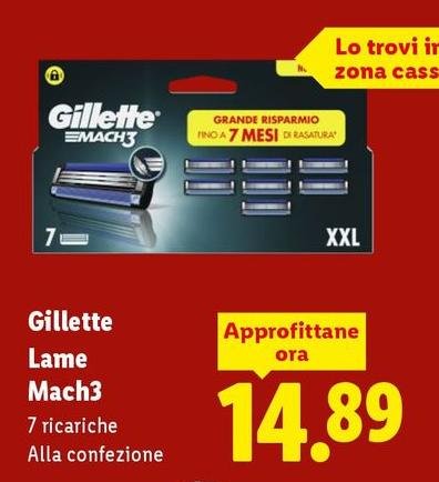 Gillette - Lame Mach3