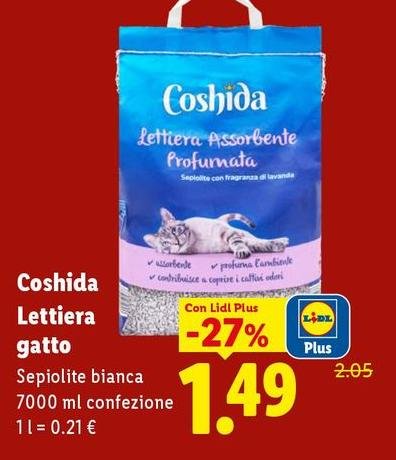 Coshida - Lettiera Gatto