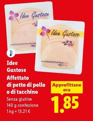 Idee Gustose - Affettato Di Petto Di Pollo O Di Tacchino