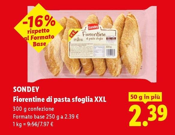 Sondey - Fiorentine Di Pasta Sfoglia XXL
