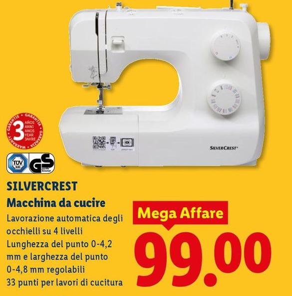 Silvercrest - Macchine Da Cucire