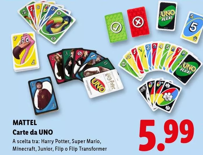 Mattel - Carte Da Uno