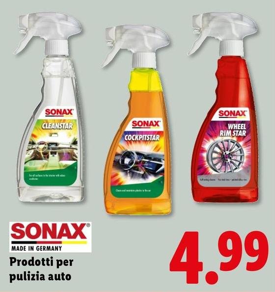 Sonax - Prodotti Per Pulizia Auto