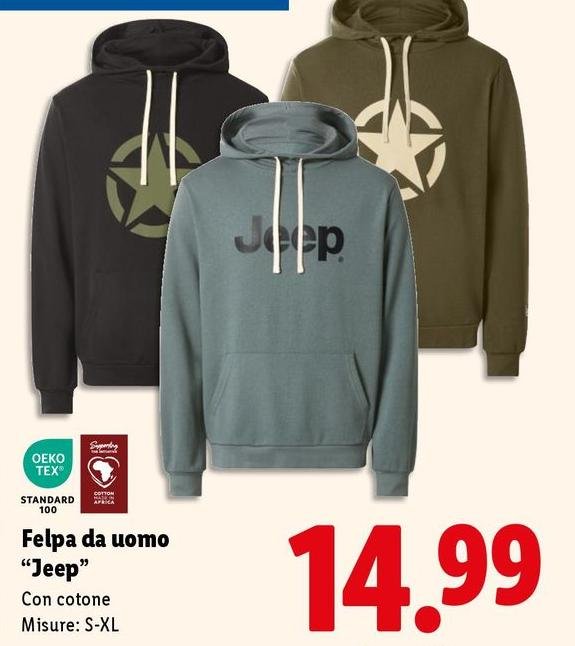 Jeep - Felpa Da Uomo