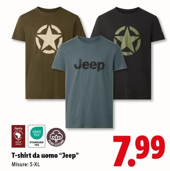 Jeep - T-shirt Da Uomo