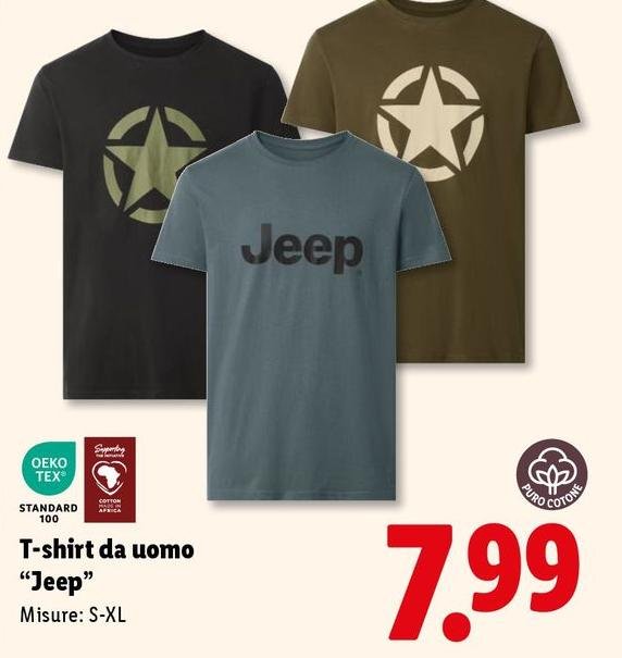 Jeep - T-Shirt Da Uomo