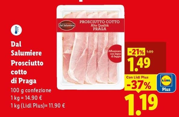 Dal Salumiere - Prosciutto Cotto Di Praga