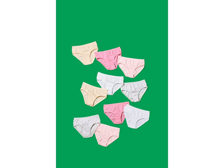 Slip da bambina, 10 pezzi