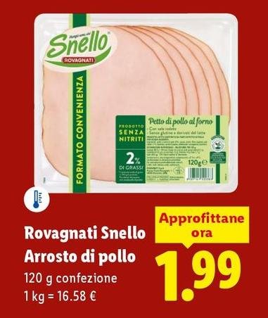 Rovagnati - Snello Arrosto Di Pollo