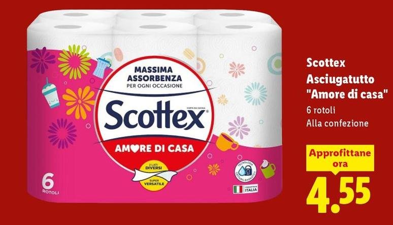Scottex - Asciugatutto "Amore Di Casa"