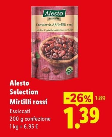 Alesto - Selection Mirtilli Rossi
