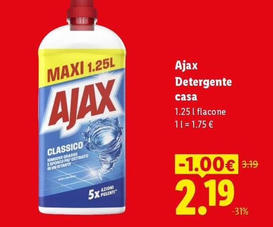 Ajax - Detergente Casa