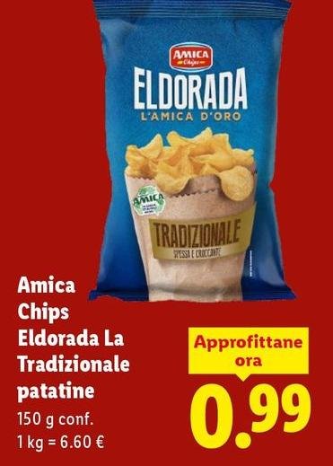 Amica Chips - Eldorada La Tradizionale Patatine
