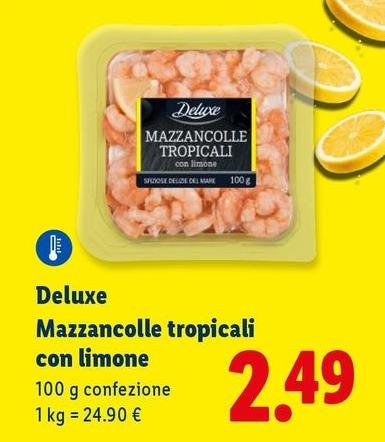 Deluxe - Mazzancolle Tropicali Con Limone