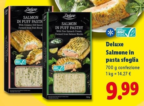 Deluxe - Salmone In Pasta Sfoglia