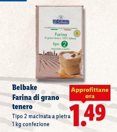 Belbake - Farina Di Grano Tenero