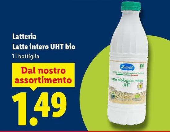 Latteria - Latte Intero UHT Bio