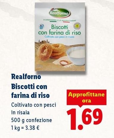 Realforno - Biscotti Con Farina Di Riso
