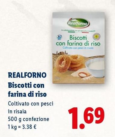 Realforno - Biscotti Con Farina Di Riso