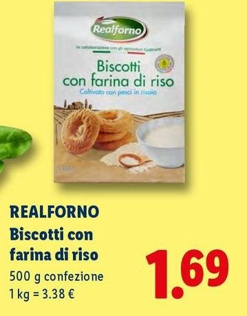 Realforno - Biscotti Con Farina Di Riso