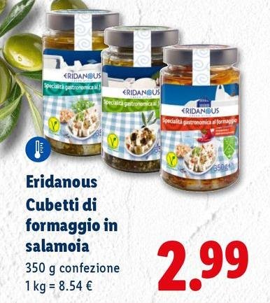 Eridanous - Cubetti Di Formaggio In Salamoia