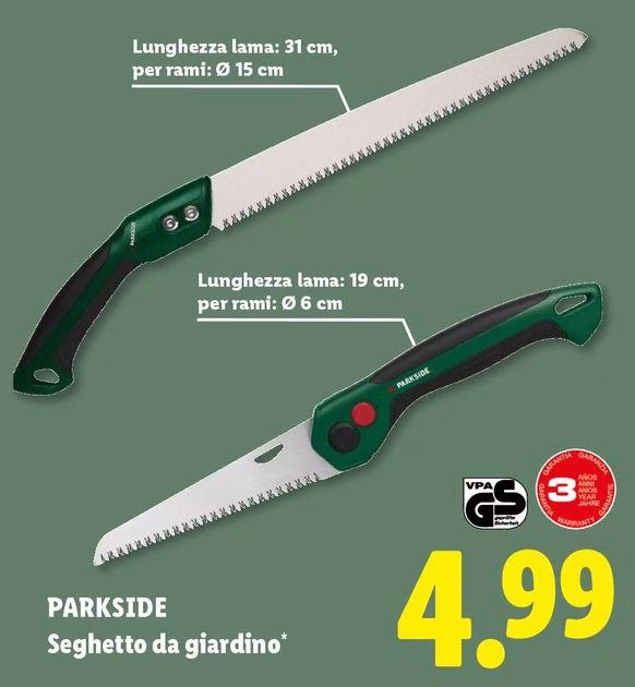 Parkside - Seghetto Da Giardino