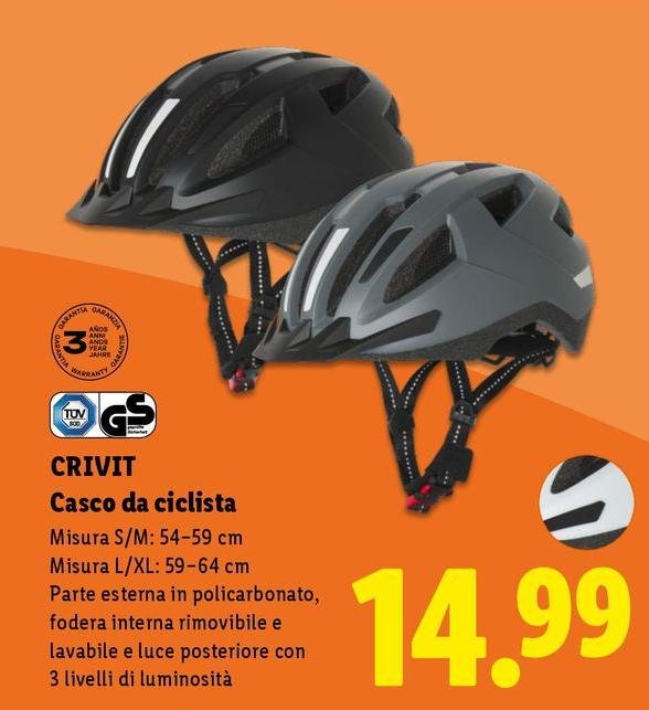 Crivit - Casco Da Ciclista