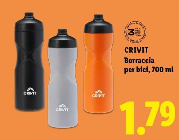 Crivit - Borraccia Per Bici