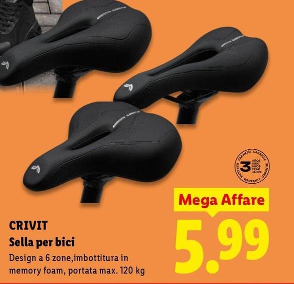 Crivit - Sella Per Bici