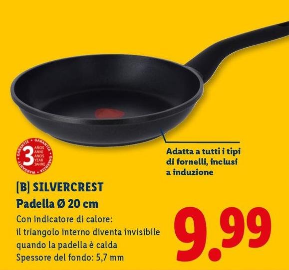 Silvercrest - Padella Ø 20 cm