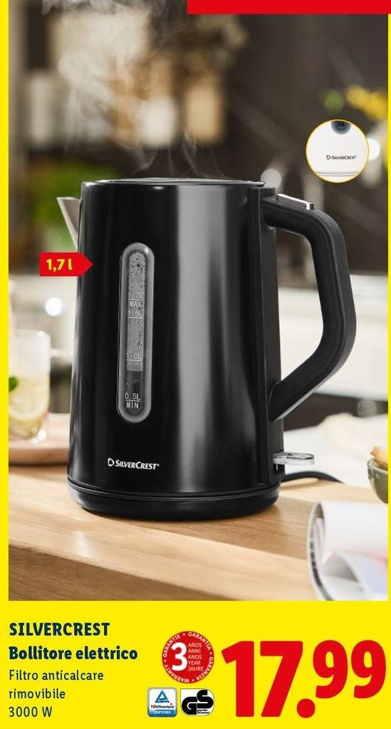 Silvercrest - Bollitore Elettrico