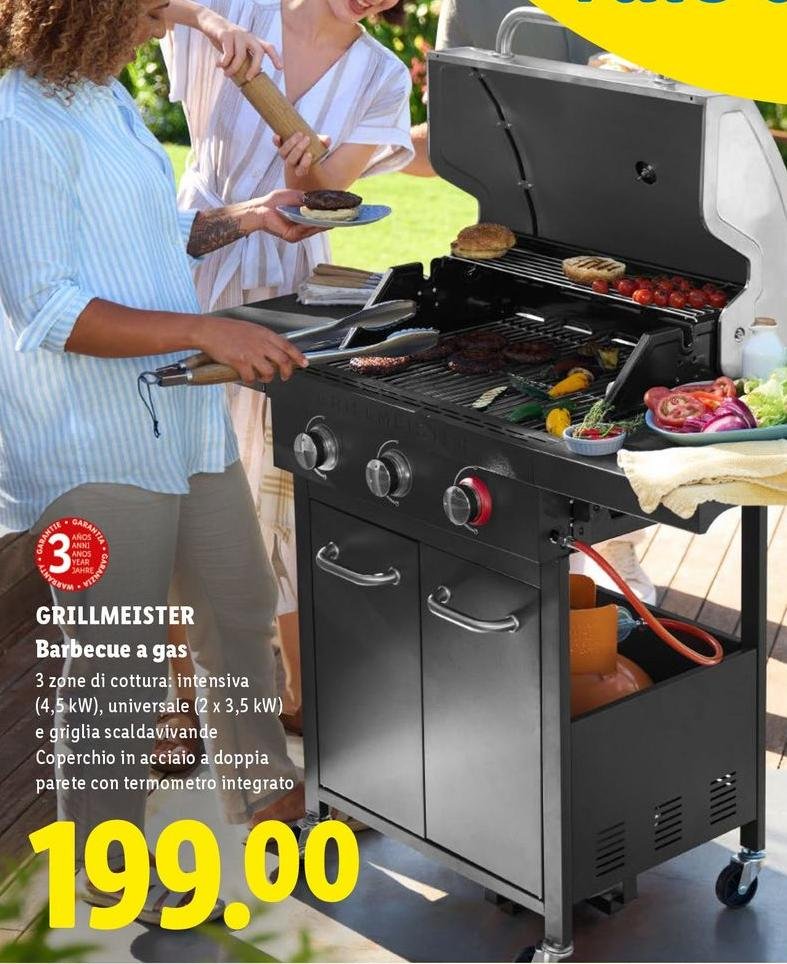 Grillmeister - Barbecue A Gas