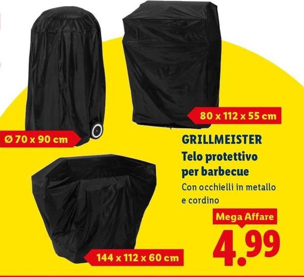 Grillmeister - Telo Protettivo Per Barbecue