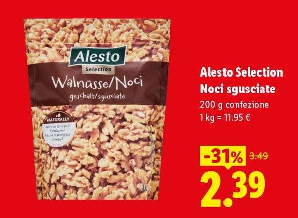 Alesto Selection - Noci Sgusciate