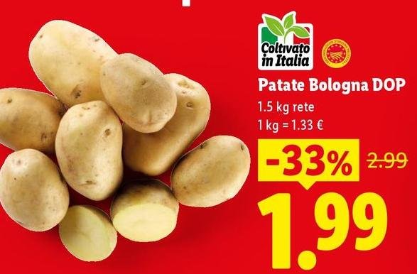 Patate Bologna DOP 1.5 Kg Rete