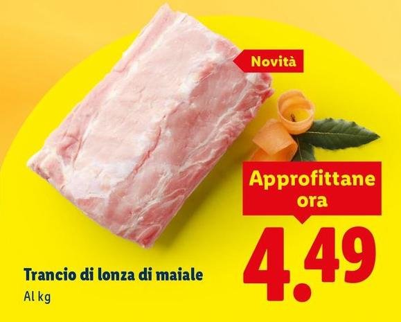Trancio Di Lonza Di Maiale