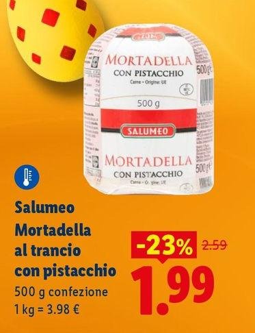 Salumeo - Mortadella Al Trancio Con Pistacchio