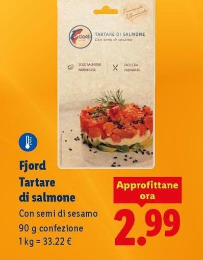 Fjord - Tartare Di Salmone