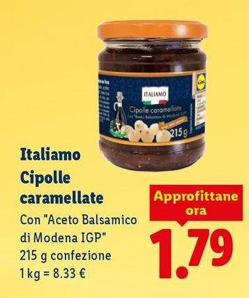 Italiamo - Cipolle Caramellate