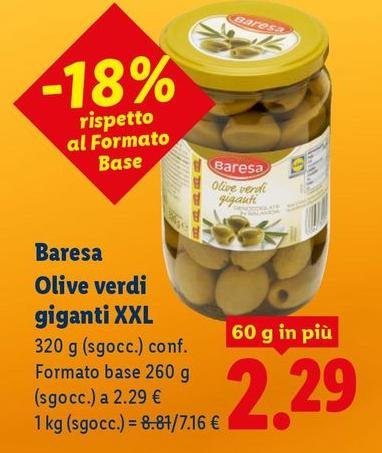 Baresa - Olive Verdi Giganti Xxl