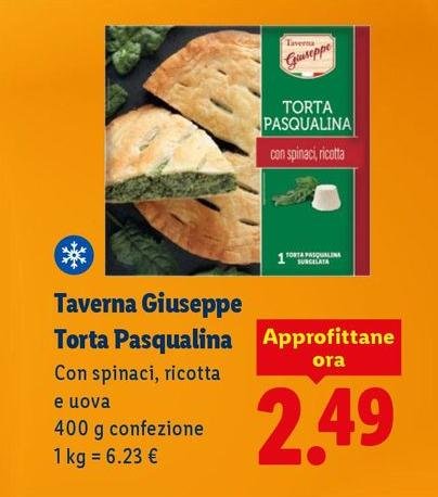 Taverna Giuseppe - Torta Pasqualina
