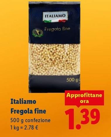 Italiamo - Fregola Fine