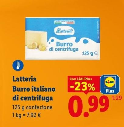 Latteria - Burro Italiano Di Centrifuga