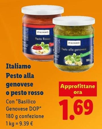 Italiamo - Pesto Alla Genovese O Pesto Rosso