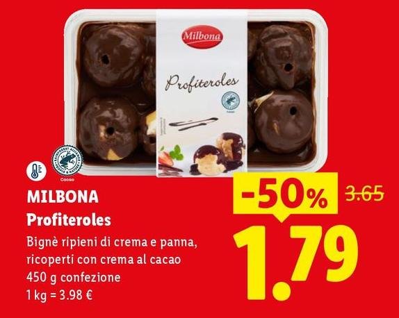 Milbona - Profiteroles