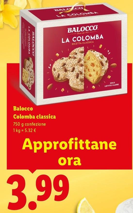 Balocco - Colomba Classica
