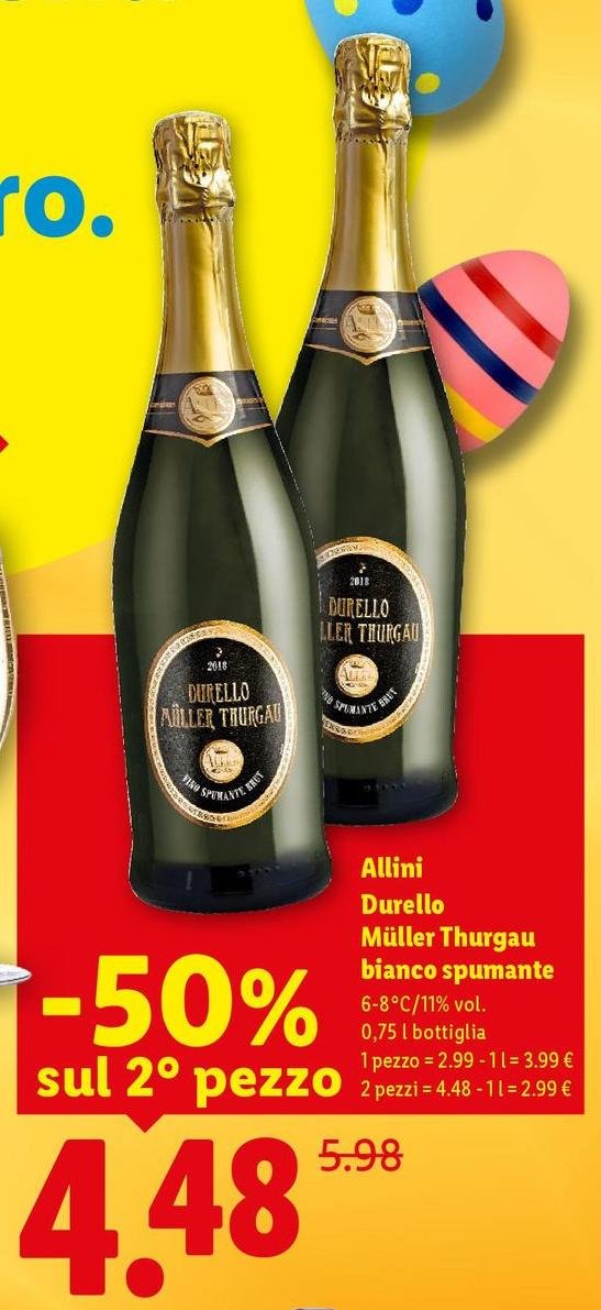 Allini - Durello Müller Thurgau Bianco Spumante