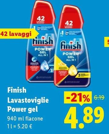 Finish - Lavastoviglie Power Gel