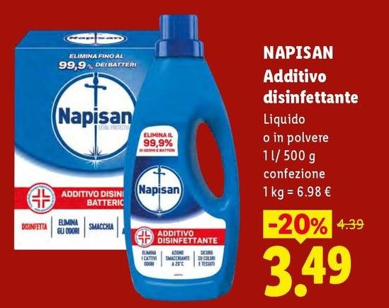 Napisan - Additivo Disinfettante