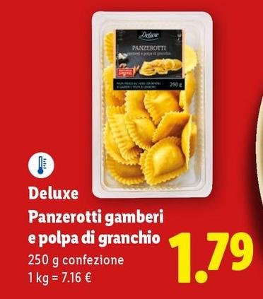 Deluxe - Panzerotti Gamberi E Polpa Di Granchio